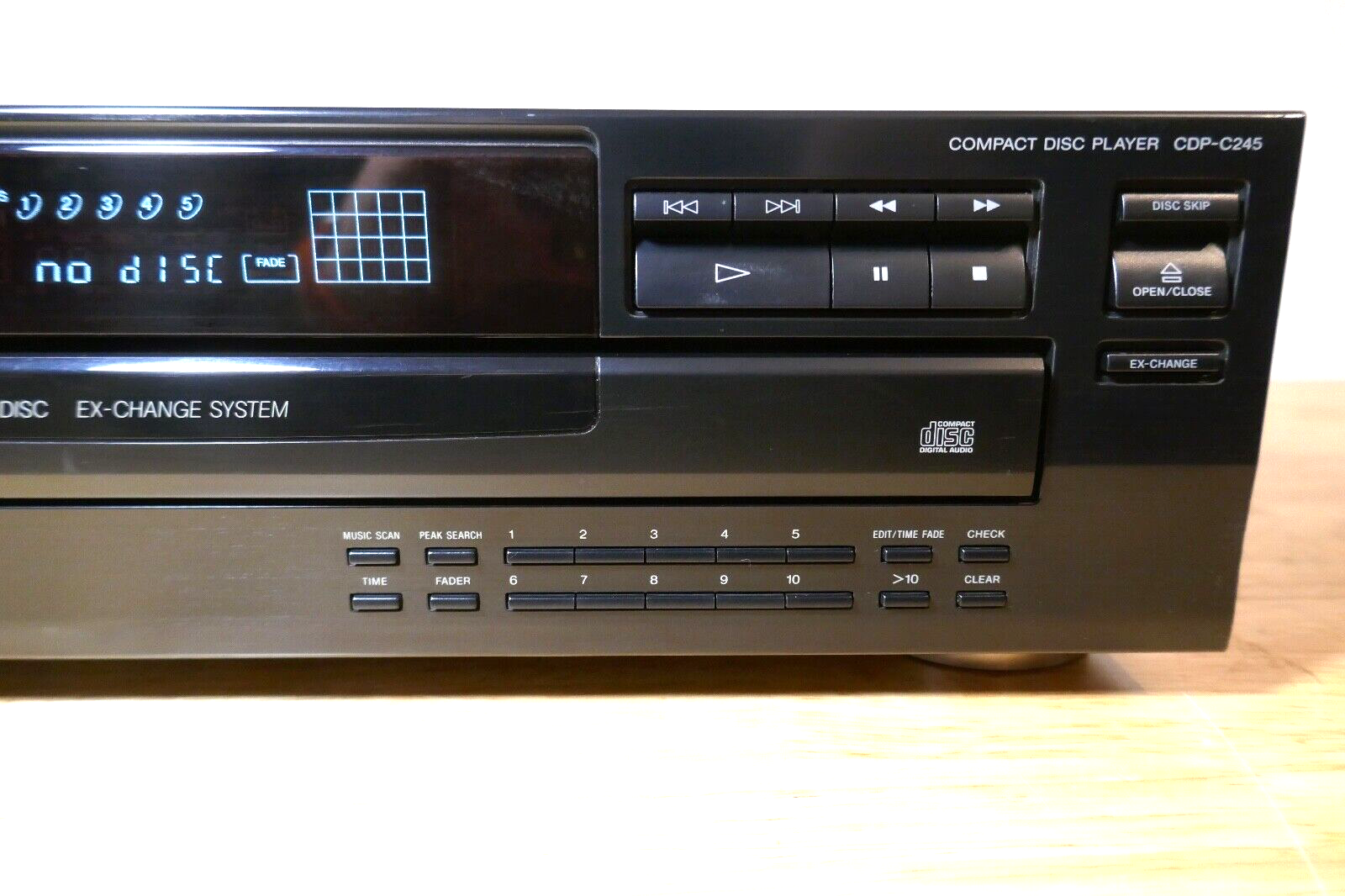 lecteur compact disc player sony CDP-C245 vintage occasion