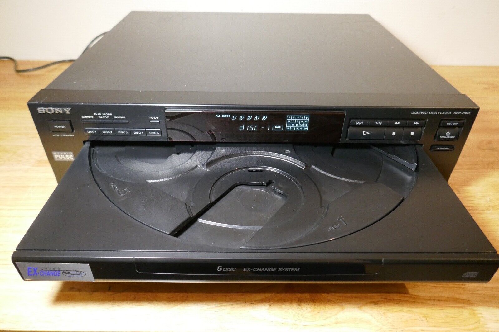 lecteur compact disc player sony CDP-C245 vintage occasion