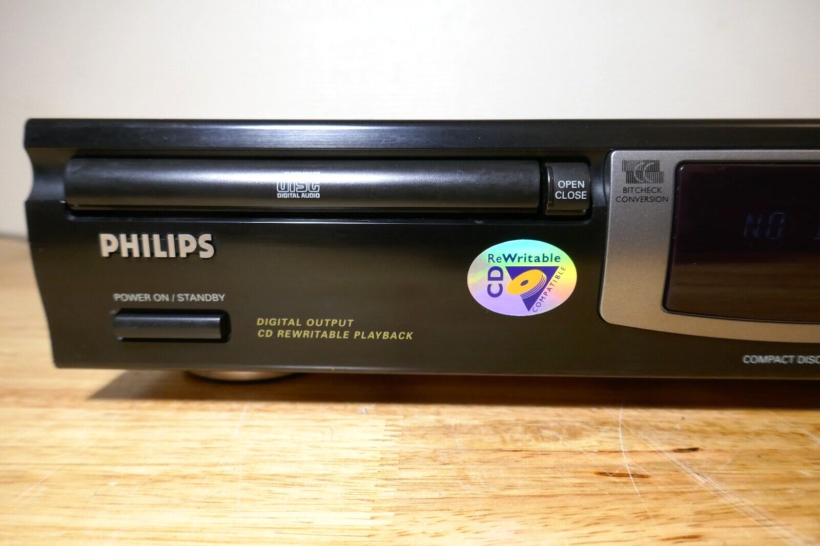 lecteur compact disc player philips cd723 vintage occasion