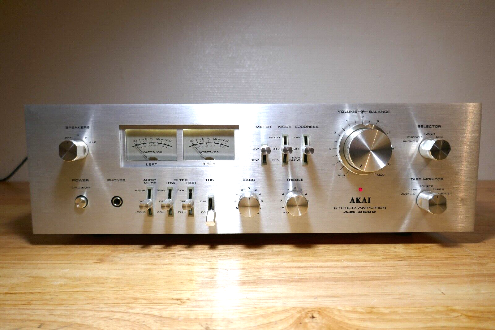 amplificateur amplifier akai am-2600 vintage occasion