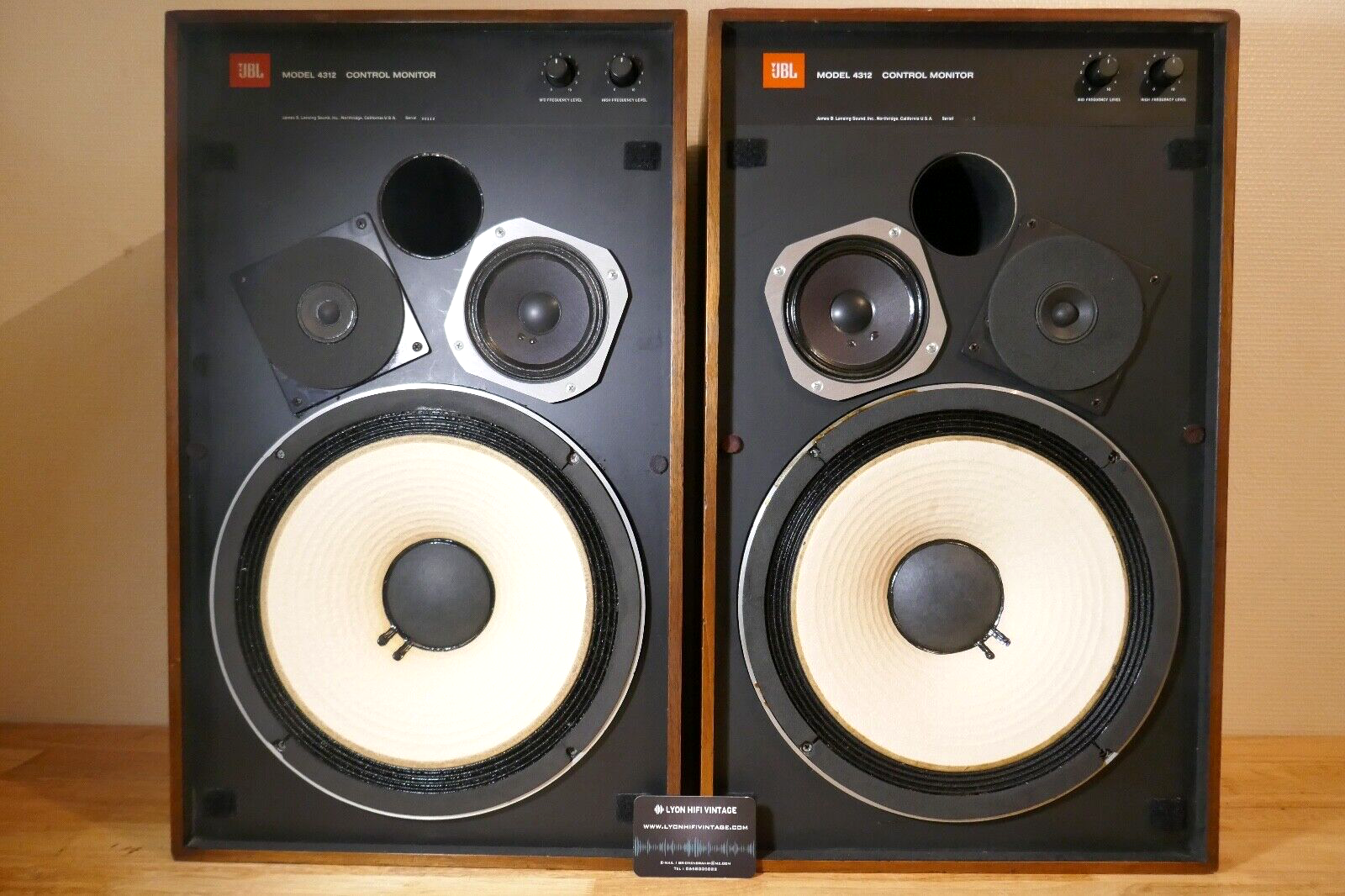 enceintes speakers jbl 4312 circa vintage occasion