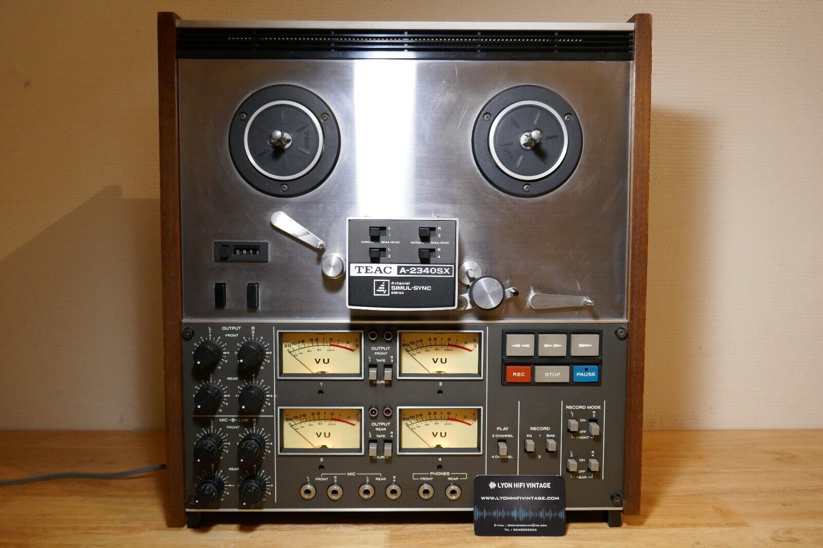 magnétophone tape recorder teac A-2340SX vintage occasion