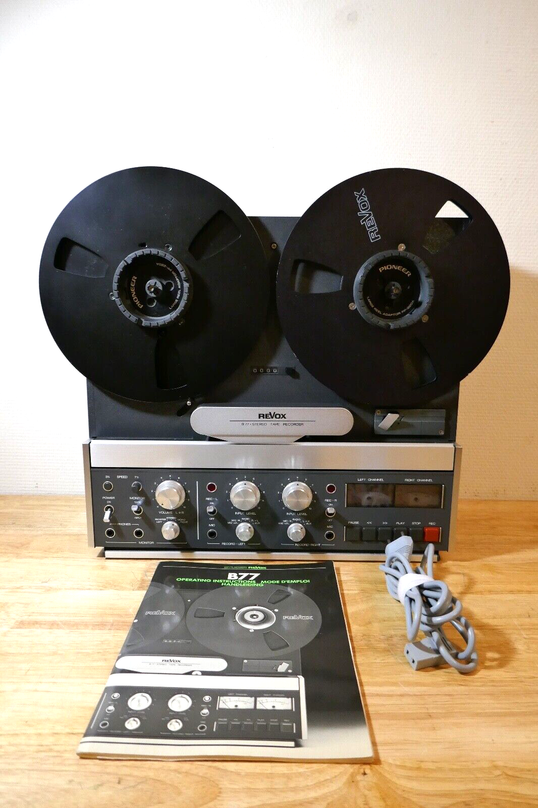 magnétophone tape recorder Revox b77 vintage occasion