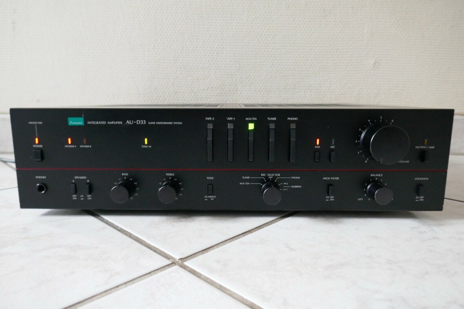 amplificateur amplifier sansui AU-D33 vintage occasion