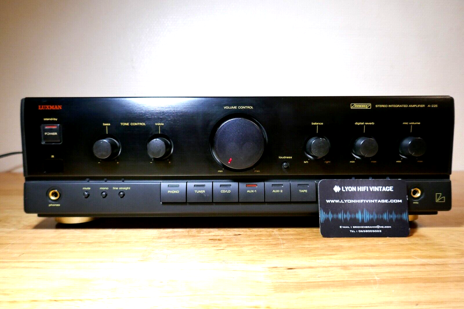 amplificateur amplifier luxman A-225 vintage occasion