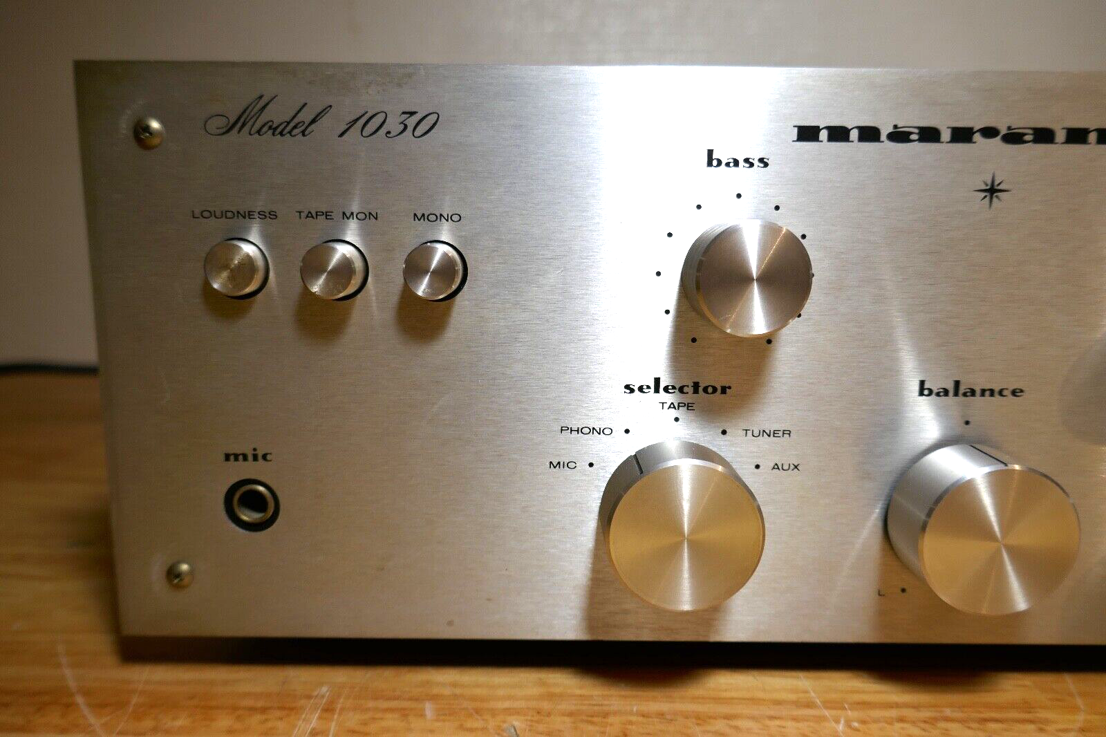 amplificateur amplifier marantz 1030 vintage occasion