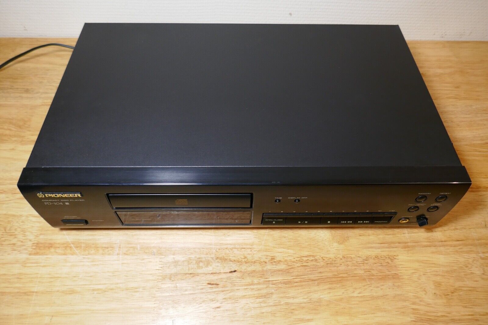 lecteur compact disc player pioneer pd-104 vintage occasion