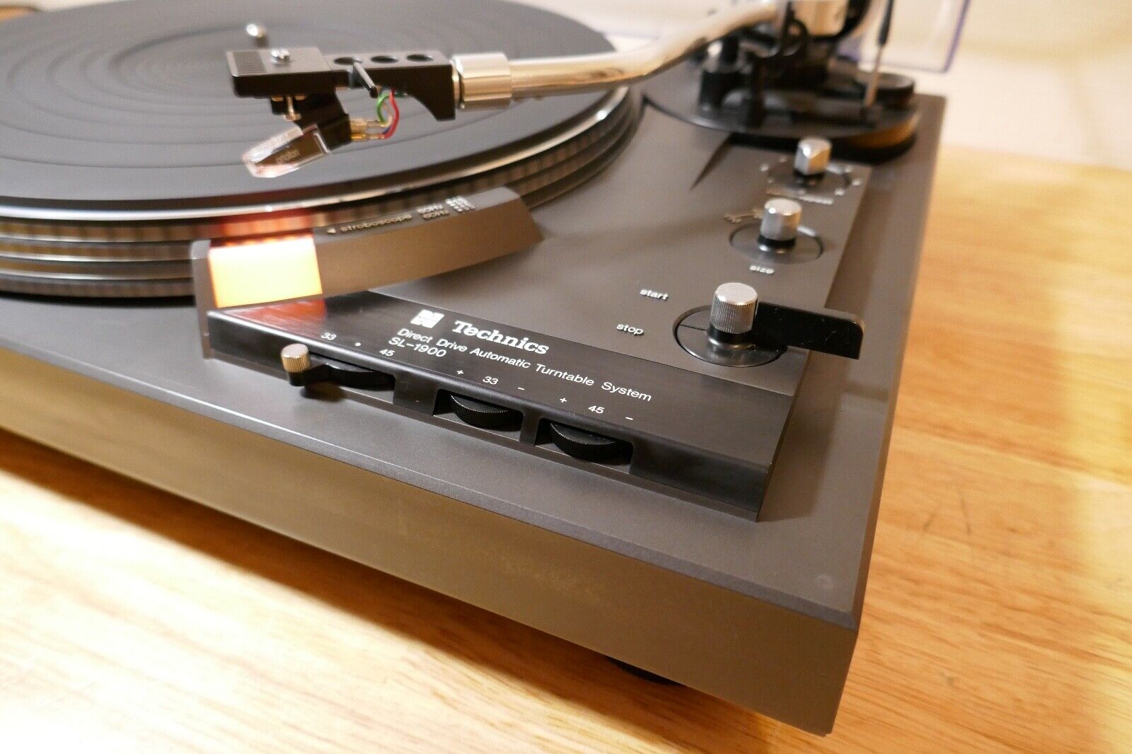 turntable platine vinyle technics sl-1900 vintage occasion