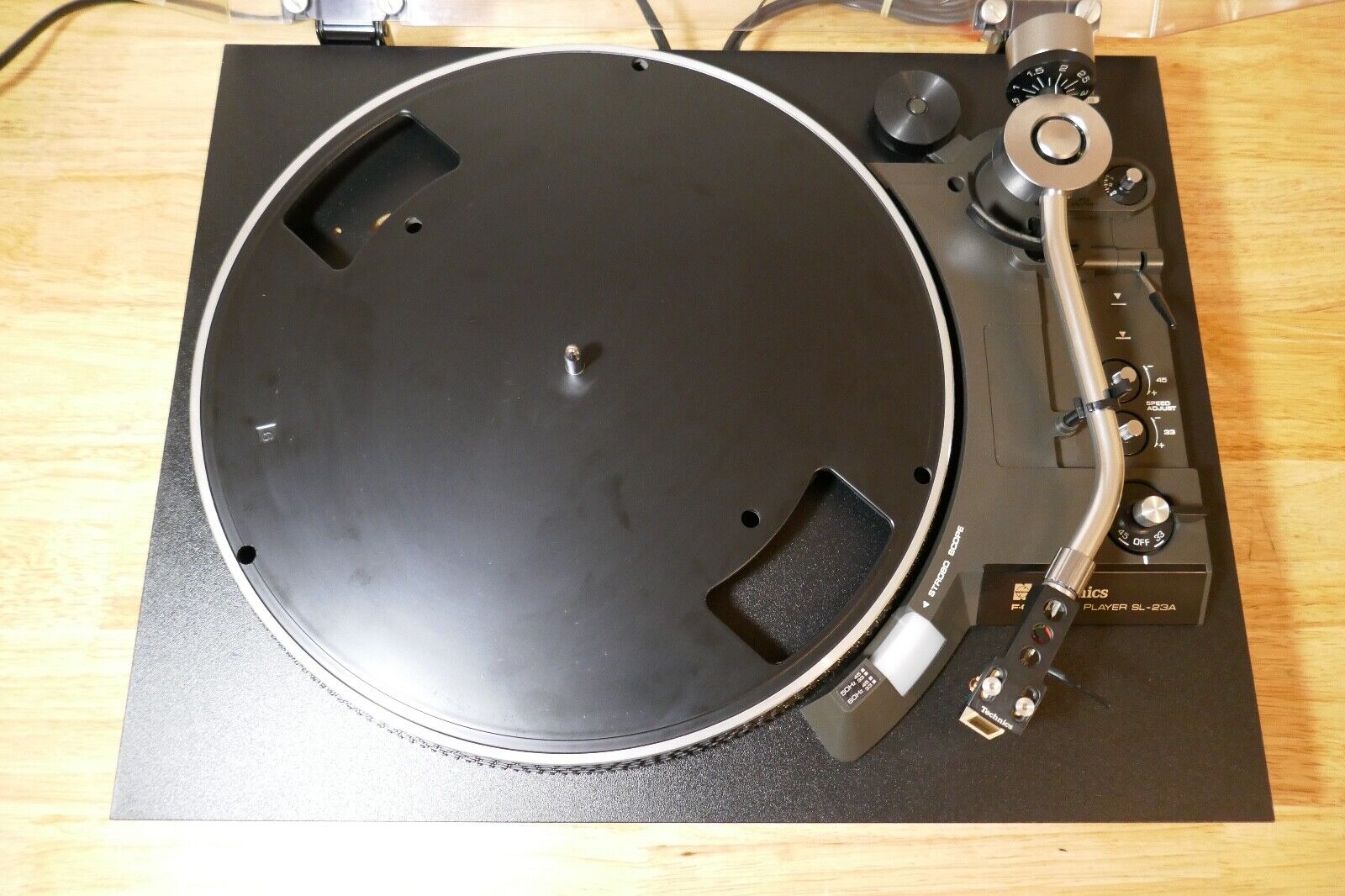 platine vinyle turntable technics sl-23a vintage occasion