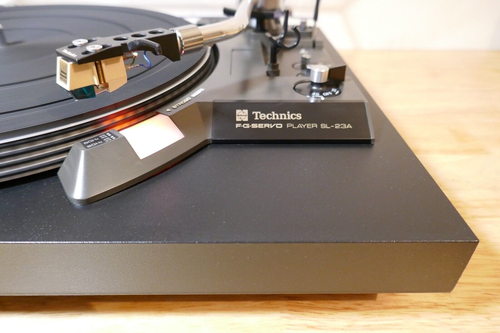 platine vinyle turntable technics sl-23a vintage occasion