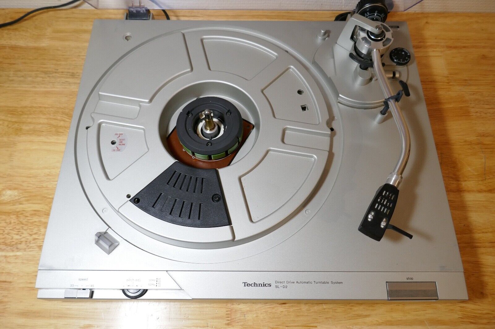 platine vinyle turntable technics sl-d2 vintage occasion