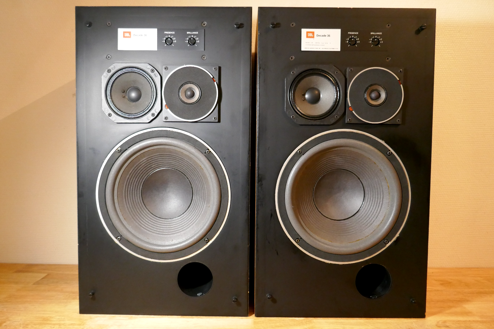 enceintes speakers jbl l36 vintage occasion