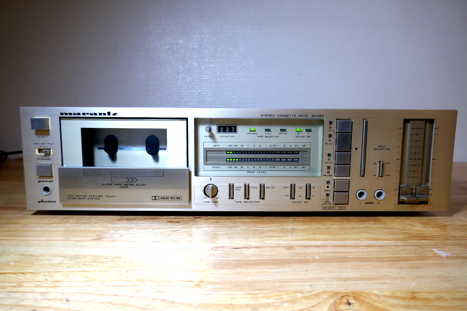 lecteur cassette tape deck MARANTZ sd420 vintage occasion