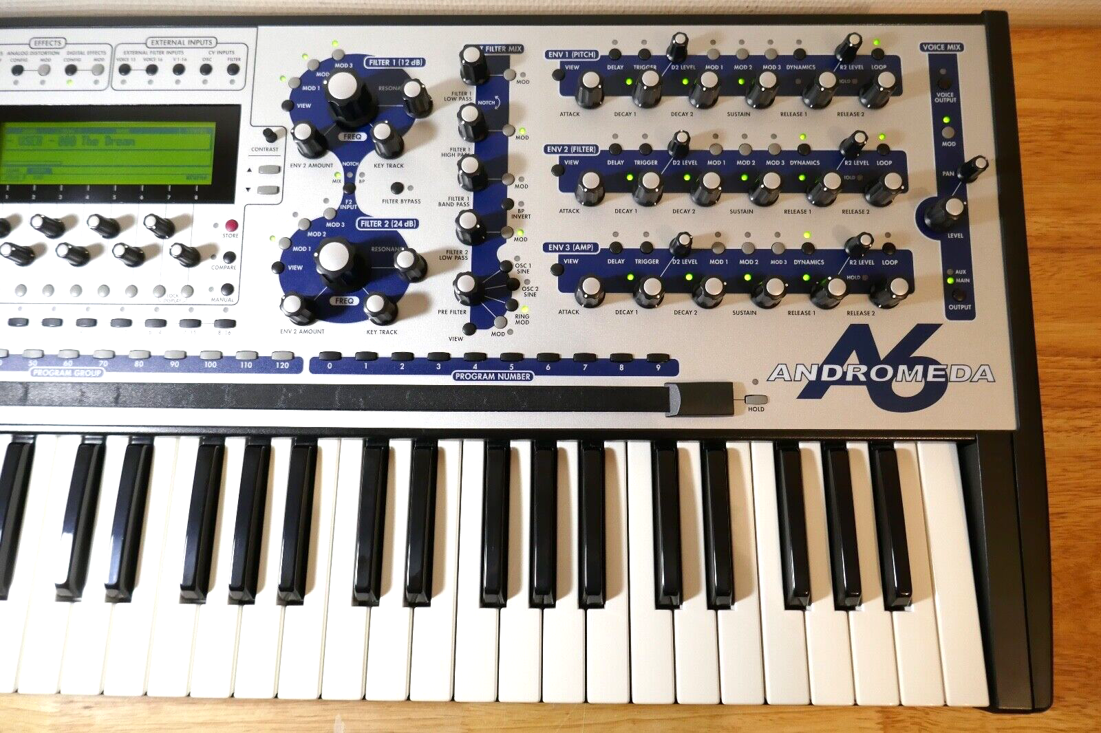 synthétiseur keyboard Alesis Andromeda a6 occasion