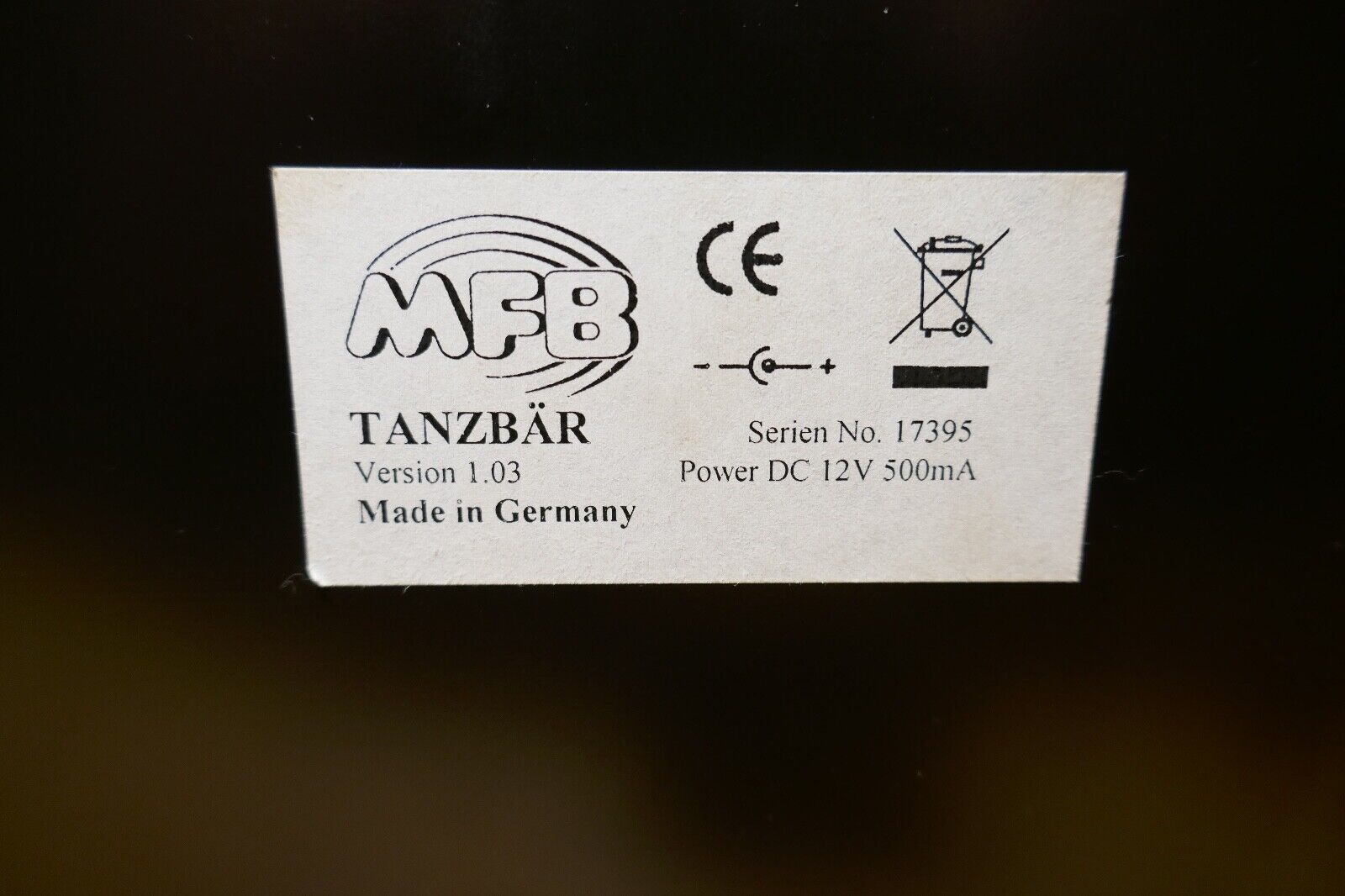 BOITE A RYTHME ANALOGIQUE MFB TANZBAR ANALOGIC GROOVEBOX HIFI / SON/ENREGISTREMENT / RECORDING