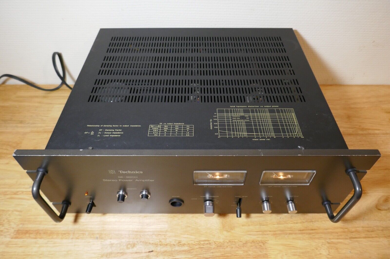 amplificateur amplifier Technics se-9200 vintage occasion