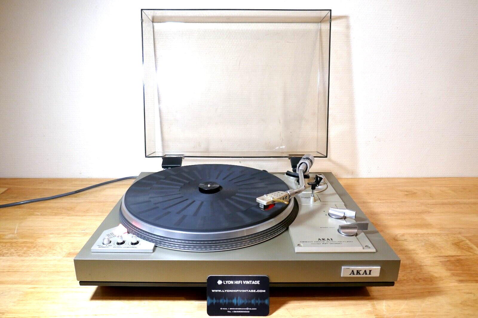 platine vinyle turntable Akai AP-206C  vintage occasion