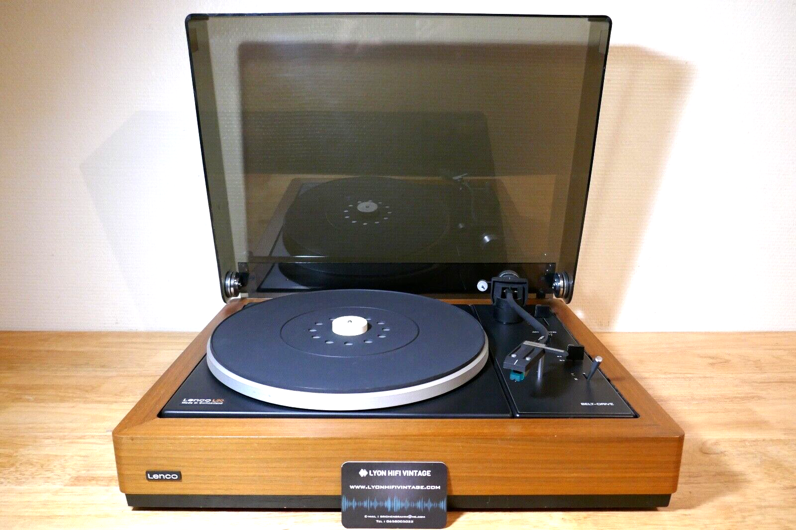 platine vinyle turntable lenco l80 vintage occasion
