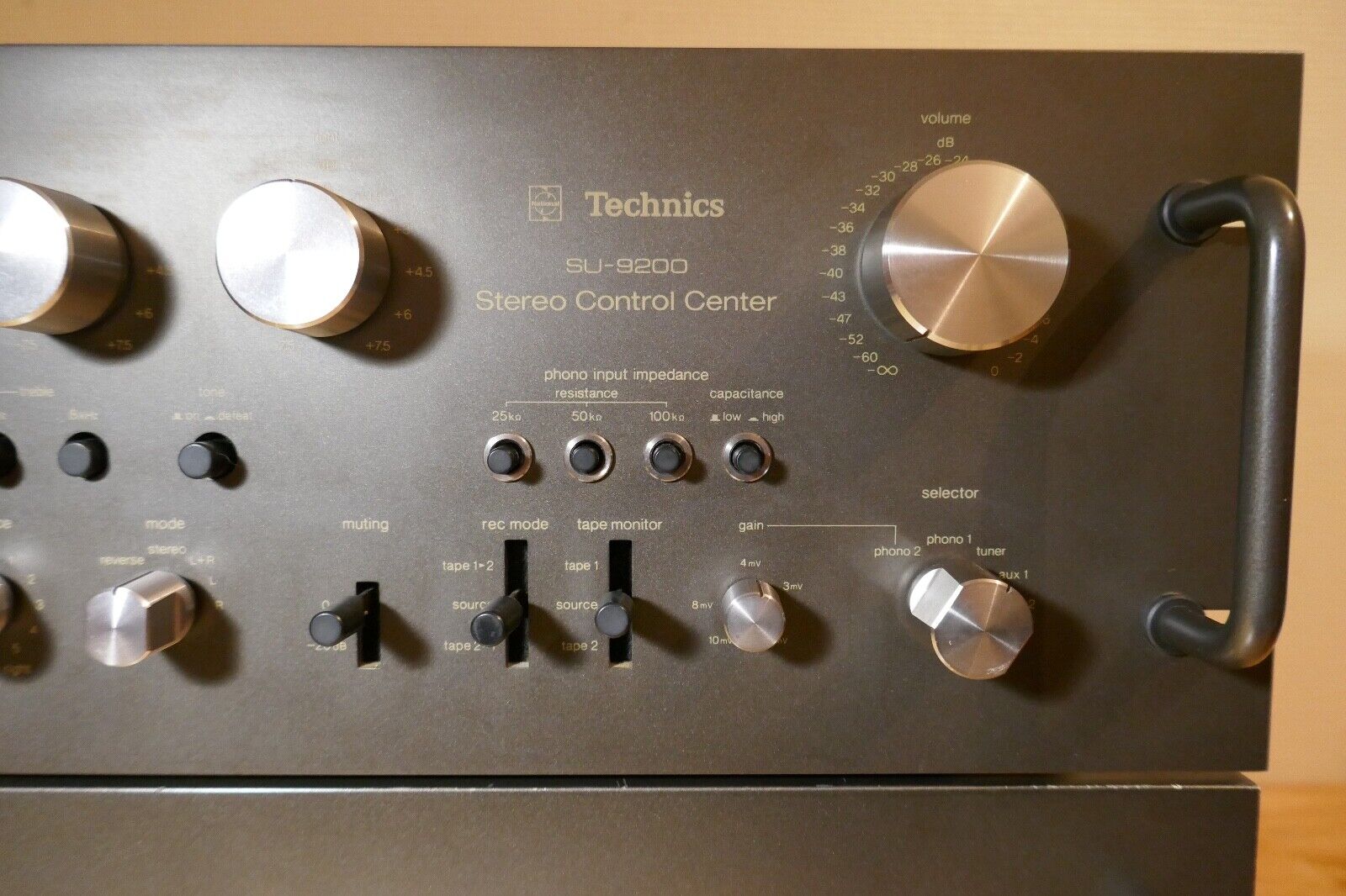 AMPLIFICATEUR + PRE AMPLIFICATEUR TECHNICS SE-9200 SU-9200 / VINTAGE ...