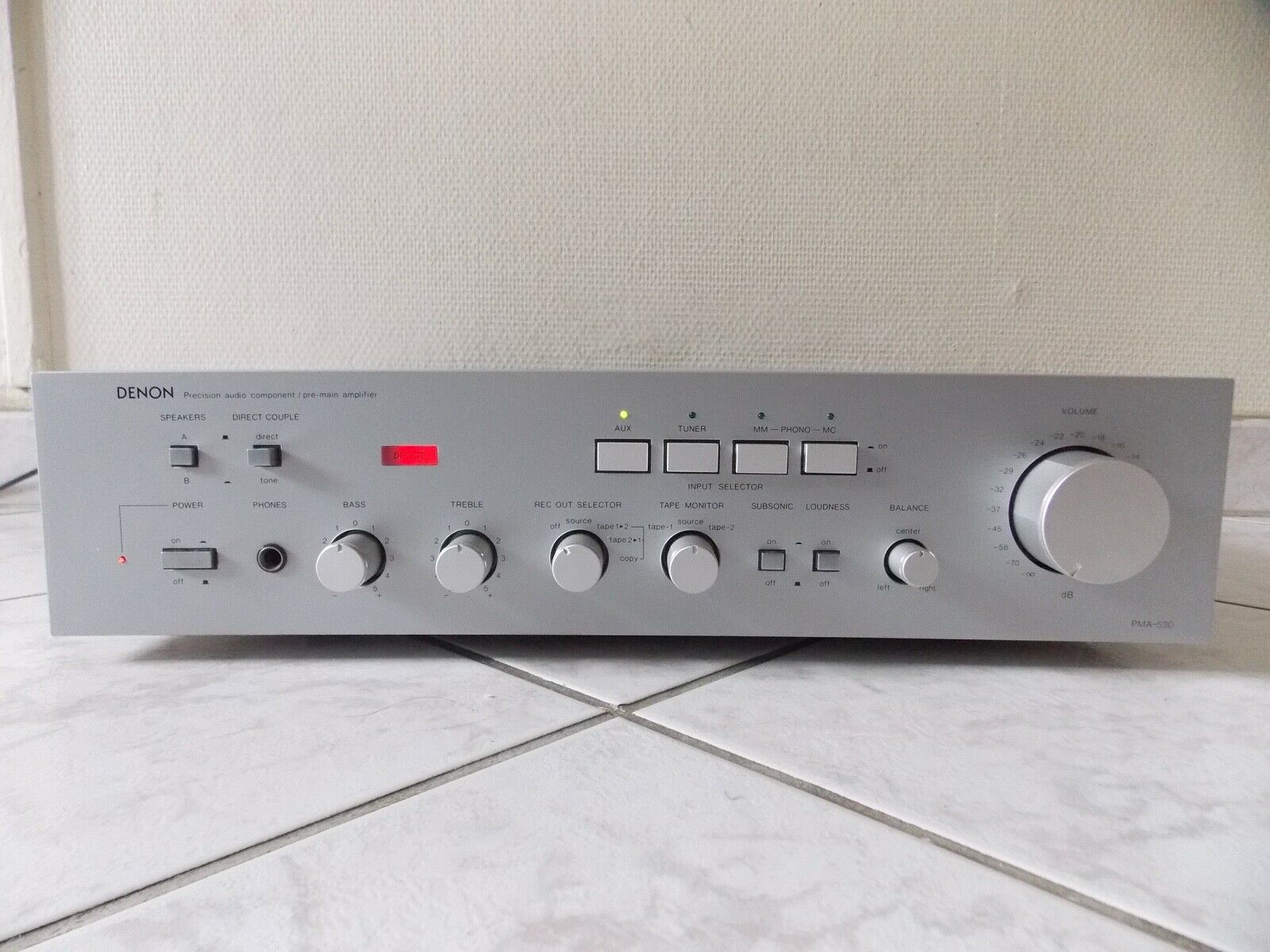 AMPLIFICATEUR DENON STEREO AMPLIFIER PMA-500V / VINTAGE AMPLIFICATEUR DENON STEREO AMPLIFIER PMA-500V / VINTAGE