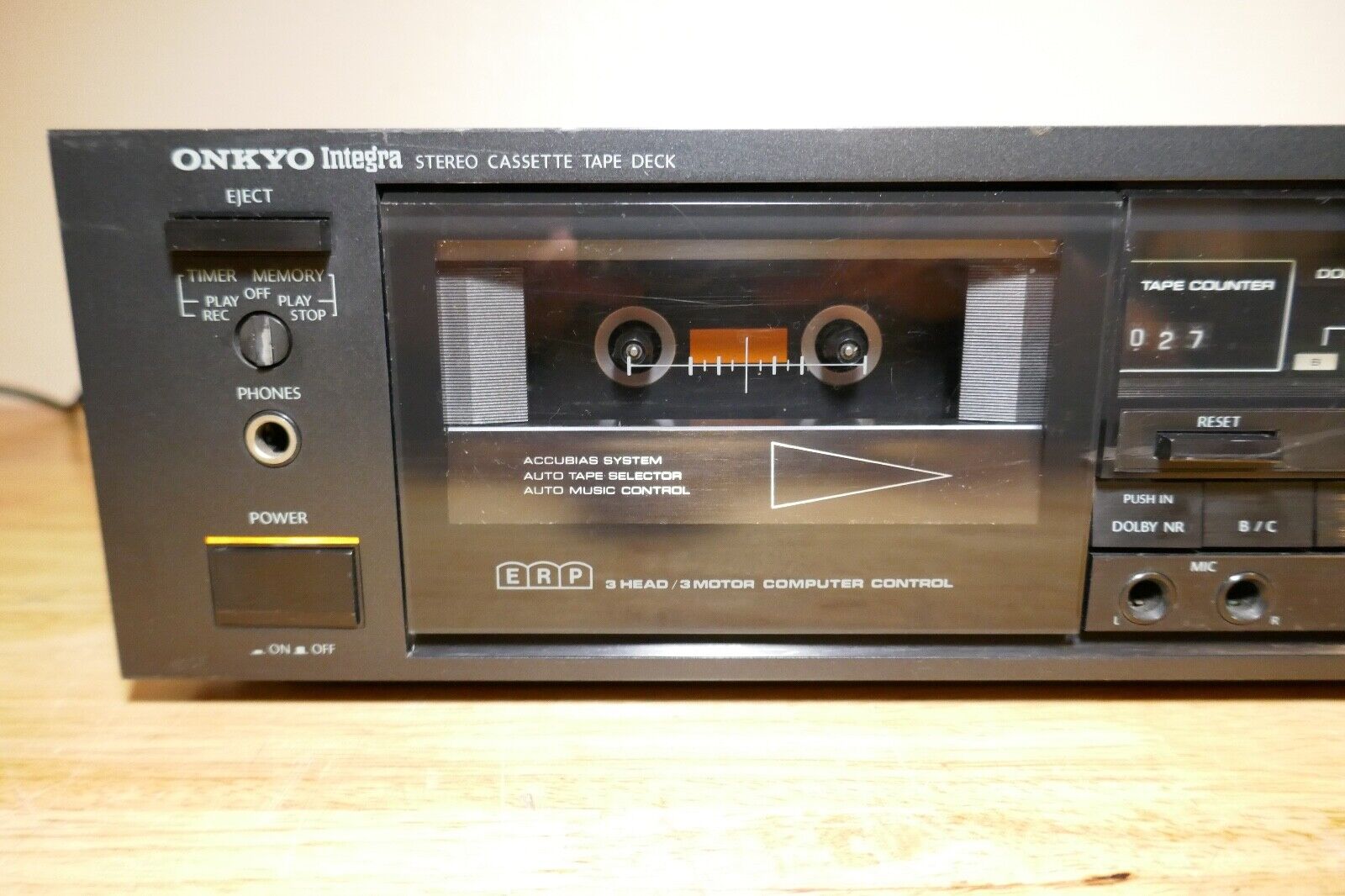lecteur cassette tape deck onkyo ta-2048 vintage occasion