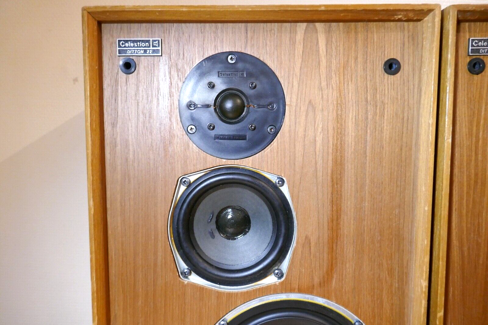 enceintes speakers Celestion ditton 22 vintage occasion