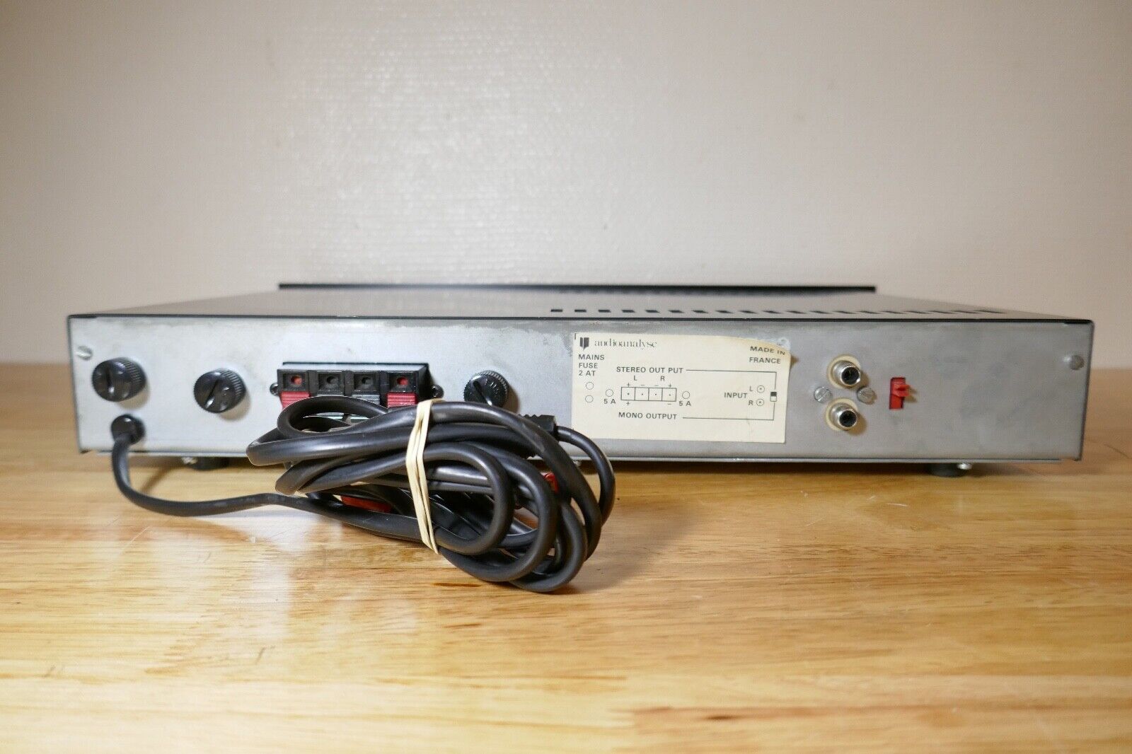 amplificateur audioanalyse B9 vintage occasion