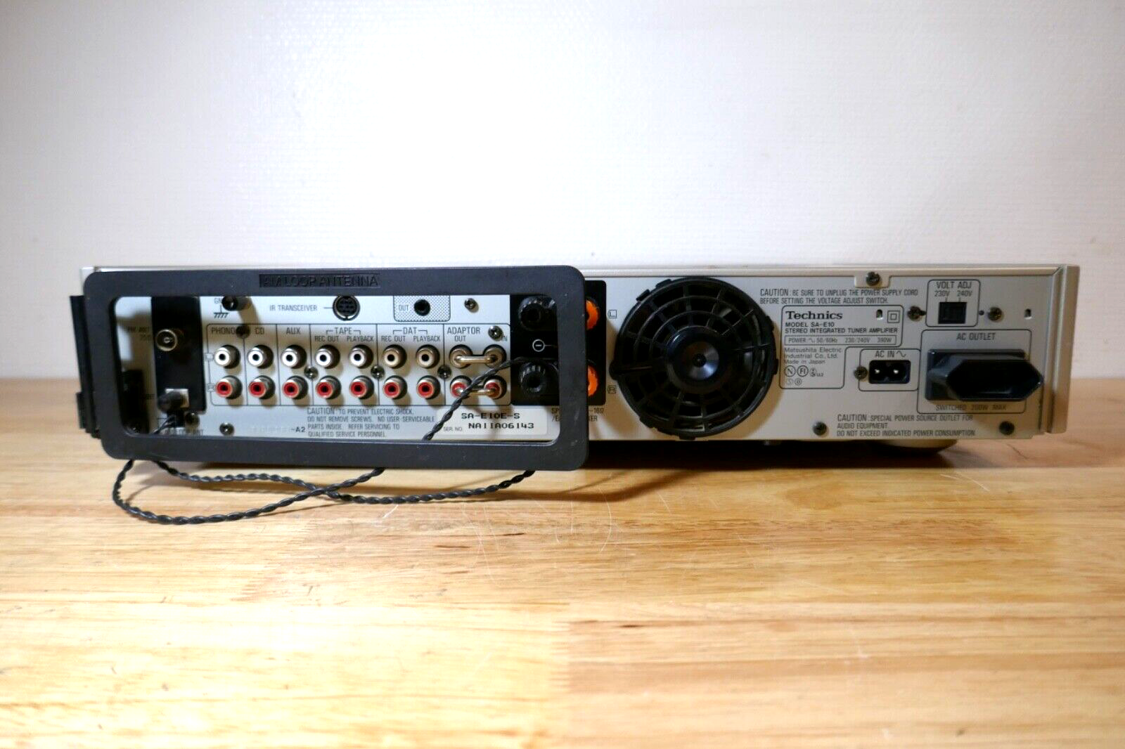 amplificateur amplifier technics sa-e10 vintage occasion