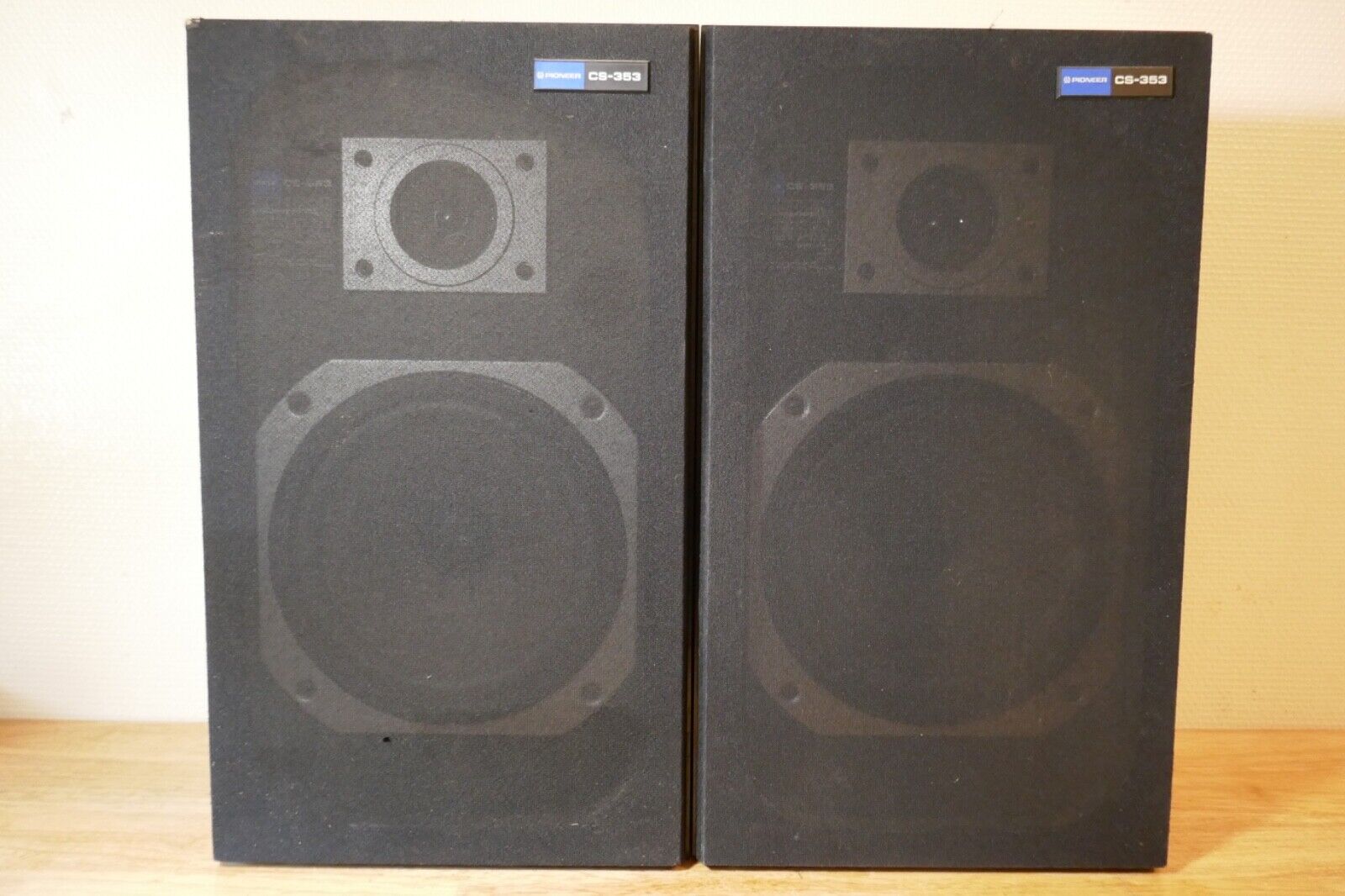 enceintes speakers Pioneer cs-353 vintage occasion
