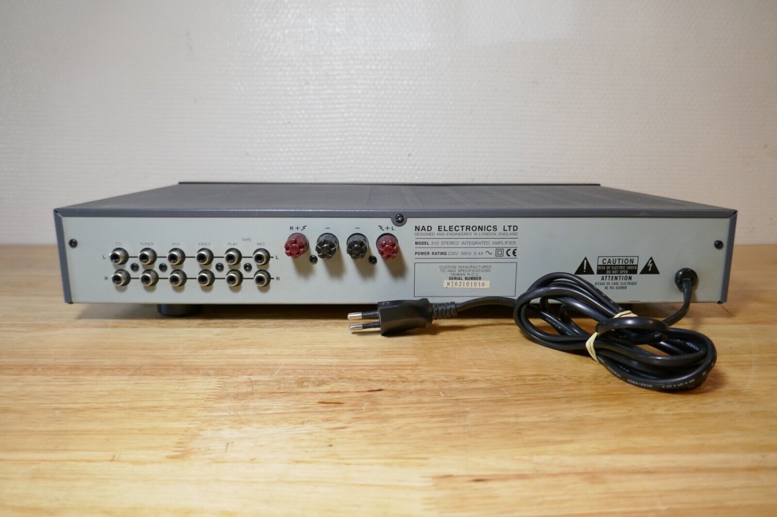 amplificateur amplifier nad 310 vintage occasion