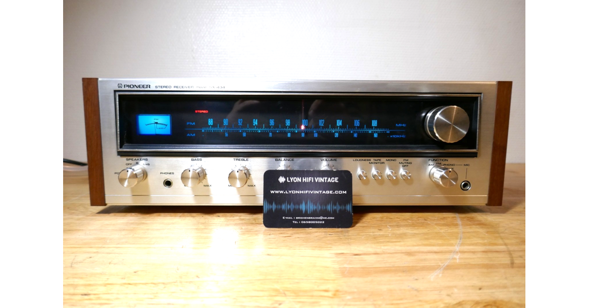 Vintage Pioneer Model SX-434 Stereo Receiver (AS-IS) | #4862565569