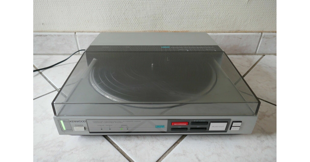 PLATINE VINYLE KENWOOD KD-21R A Entrainement Direct Automatic Return