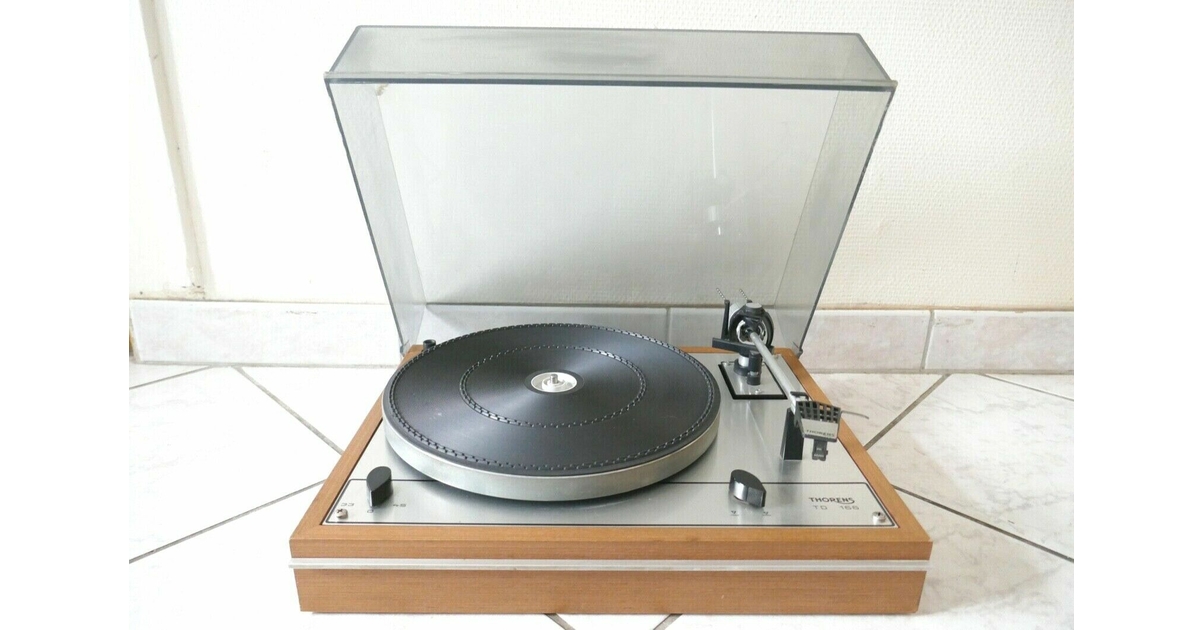 Platine Vinyle vintage THORENS TD 166 MKII en très bon