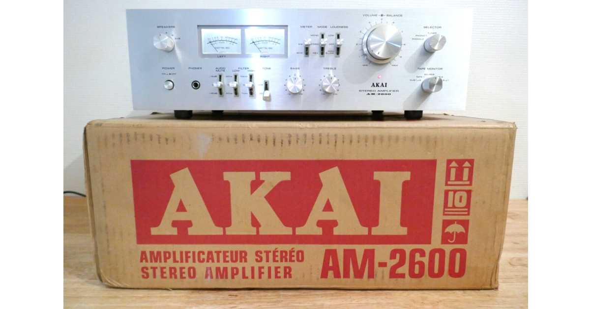 Ampli akai AM 2200 - Photo, audio & vidéo