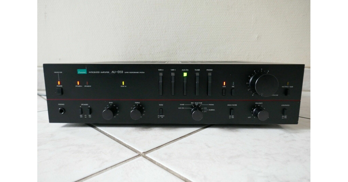 Amplificatore Sansui Aud 33 - Audio/Video In vendita a Catania