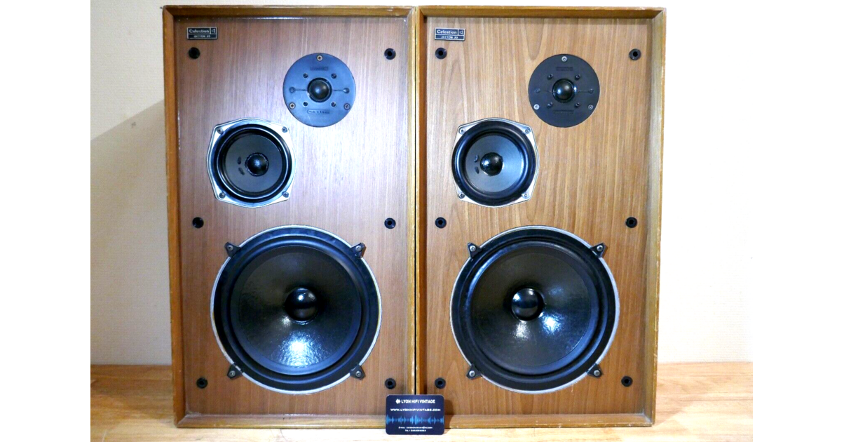 Paire D'enceintes Kelinac K511 – Vintage – état Parfait – Filaires