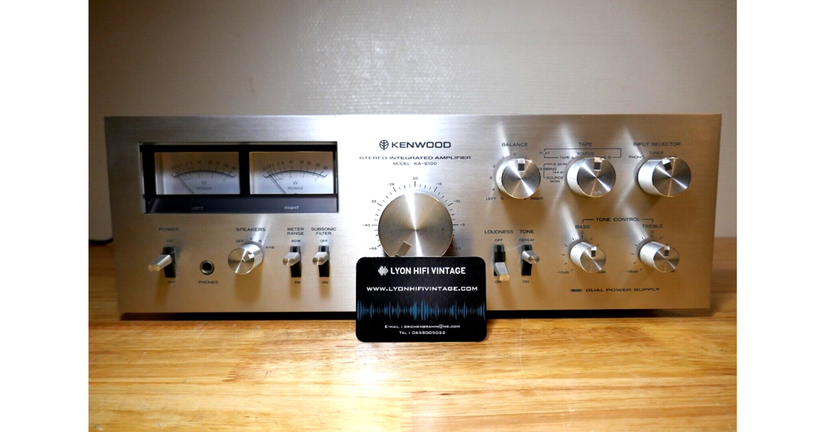 Pièces et composants Kenwood pour amplificateur