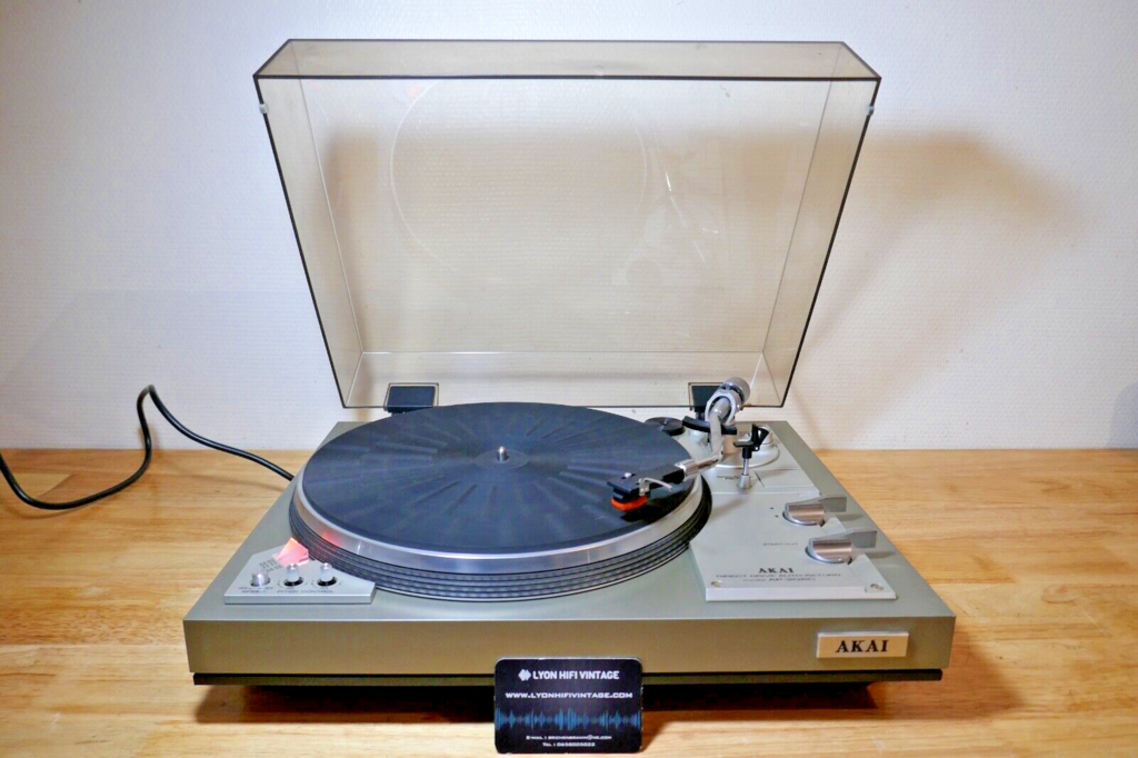 Platine Vinyle Akai AP-206C – Retour Automatique – Vintage HiFi – Occasion