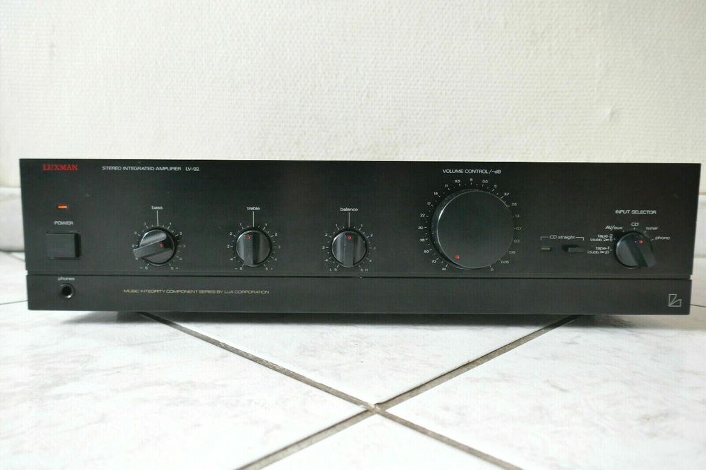 Amplis et préamplis amplificateur intégré Luxman