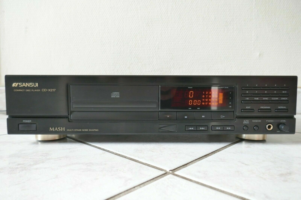 LECTEUR CD SANSUI COMPACT DISC PLAYER CDX217 / VINTAGE HIFI USED