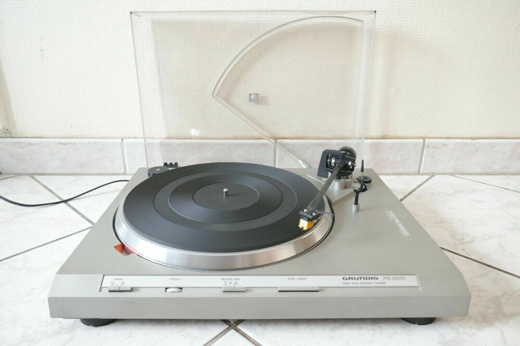 Tapis De Plateau Pour Platine Vinyle Grundig PS95 – Universel – Bon état