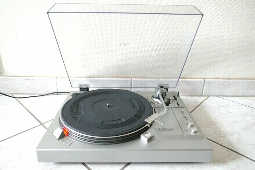 PLATINE VINYL THOMSON CR 7029 T Années 80 Fonctionne EUR 60,00 - FR