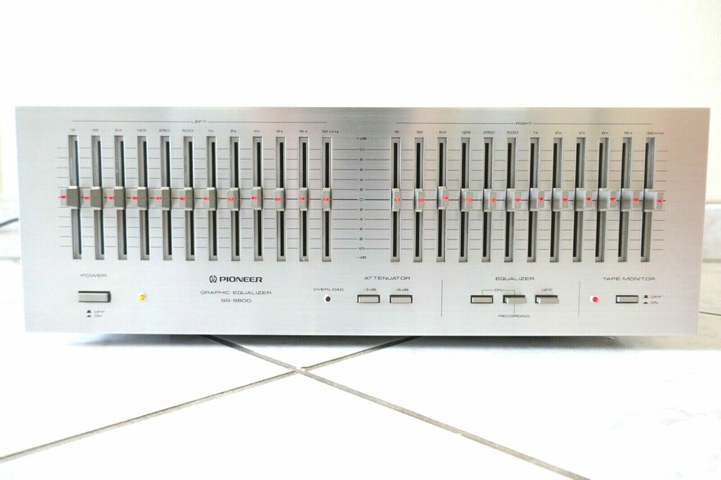 EQUALISEUR EGALISEUR PIONEER GRAPHIC EQUALIZER SG9800 / VINTAGE HIFI