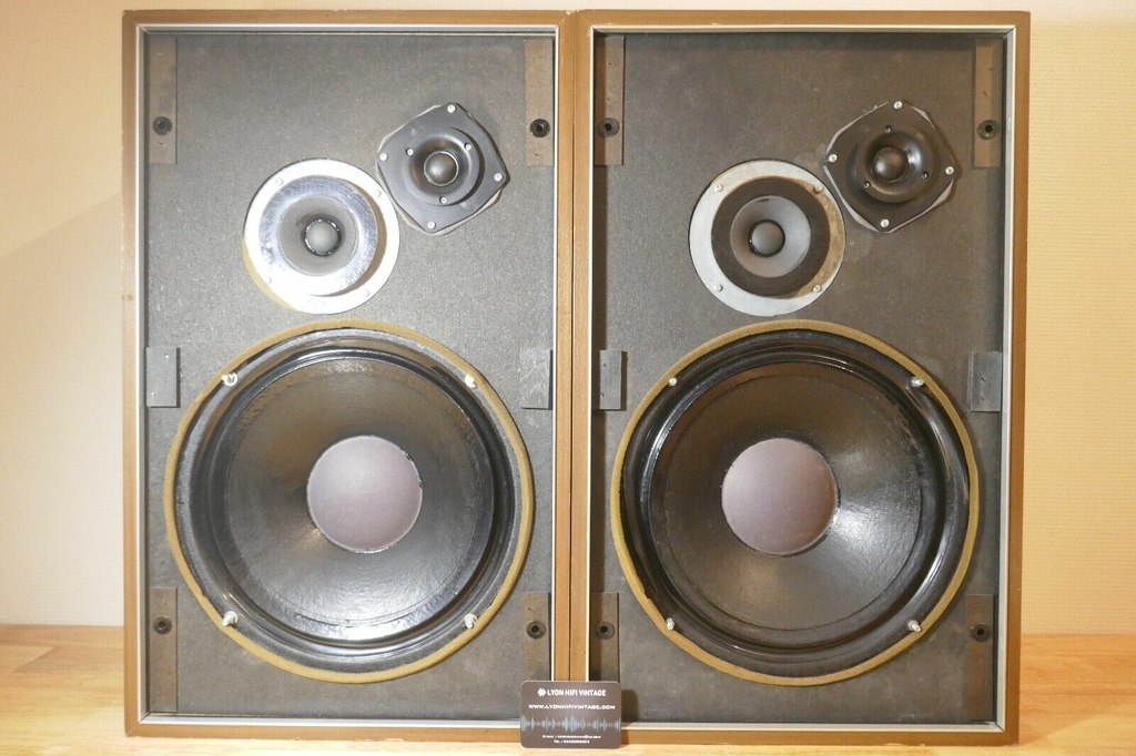 PAIRE D'ENCEINTES GOODMANS MAGNUM SL / VINTAGE SPEAKERS HIFI / SON