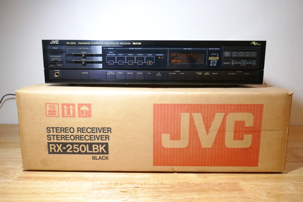 AMPLIFICATEUR JVC STEREO RECEIVER RX250LBK / VINTAGE AMPLIFIER HIFI