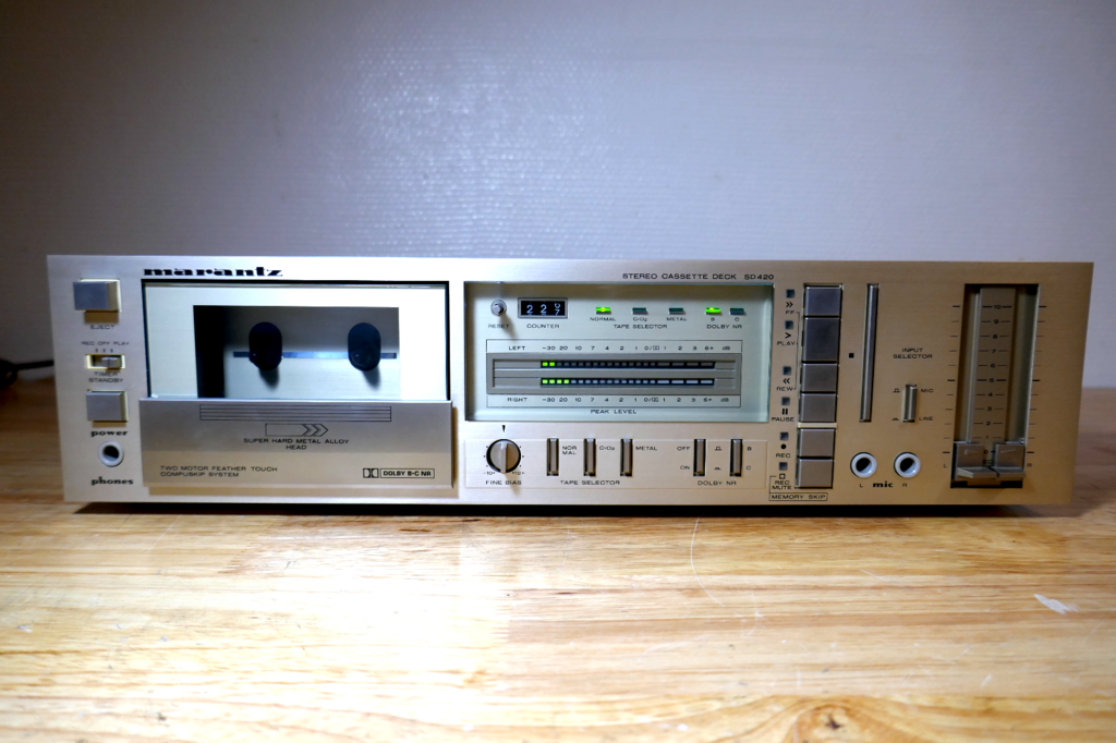 Lecteur Cassette Marantz SD 240 – Pour Pièces Ou Réparation, Ne Fonctionne Pas, Modèle Vintage