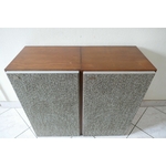 enceintes speakers leak sandwich 8 ohms vintage occasion