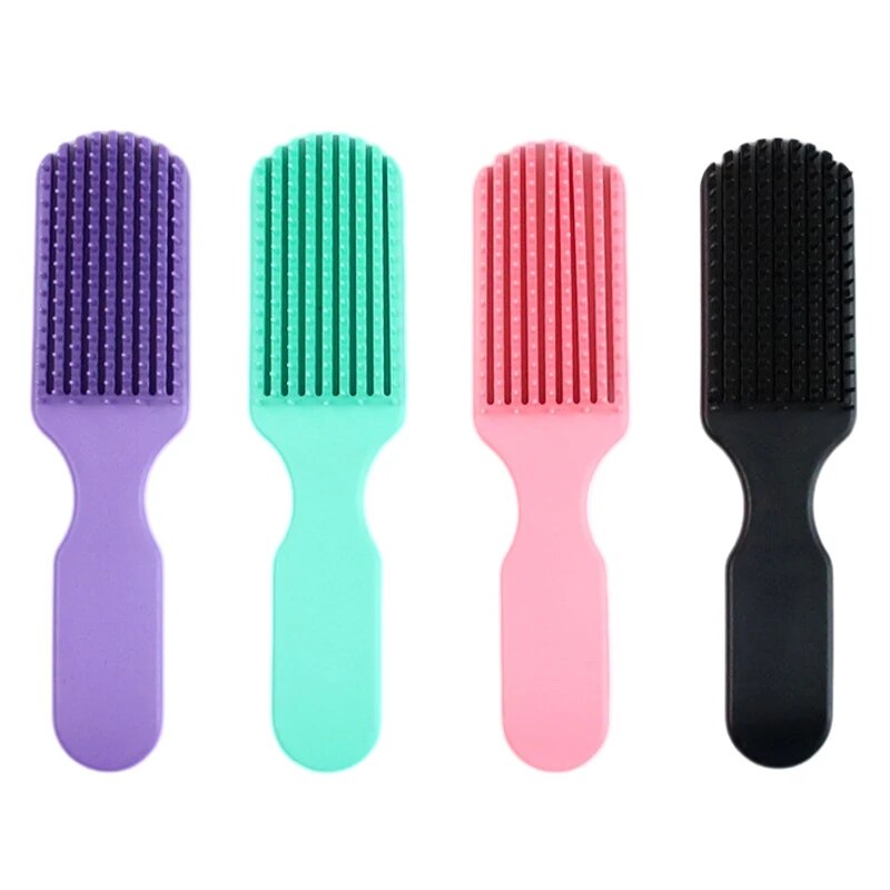 Brosse-Cheveux-Boucl-e-pour-Homme-et-Femme-Peigne-de-nergie-du-Cuir-oral-elu