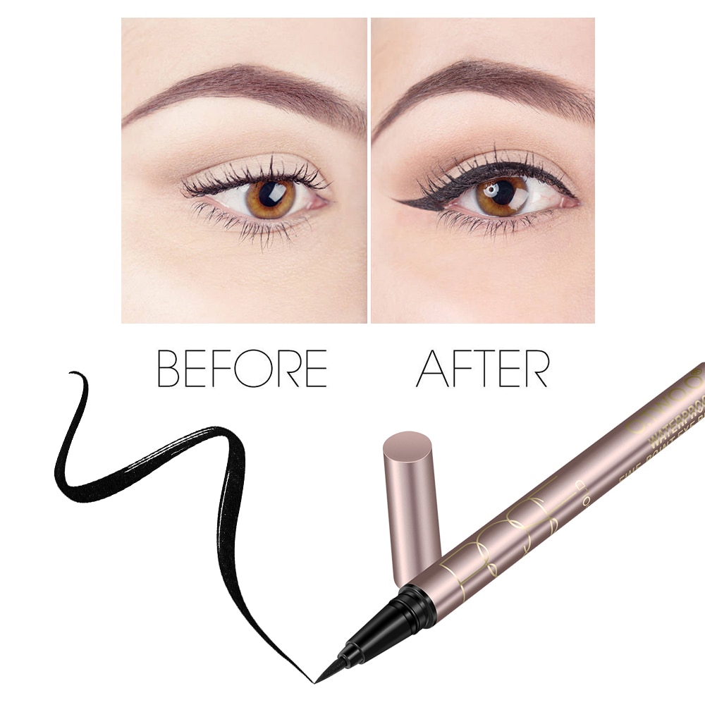 Otwoo Eyeliner Liquide Noir BeautÉeyelinerscrayons à Sourcils Ddistore 