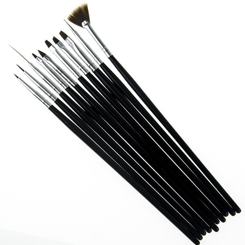 Brosse-ongles-pour-Gel-acrylique-10-pi-ces-pour-peinture-dessin-sculpture-crayon-points-outils-de